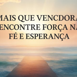 Mais que Vencedora: Encontre Força na Fé e Esperança