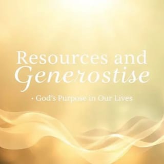Recursos e Generosidade: O Propósito de Deus em Nossas Vidas