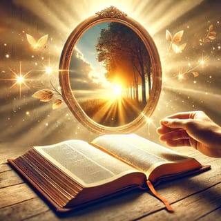 Refletindo a Identidade Divina: O Espelho de Deus